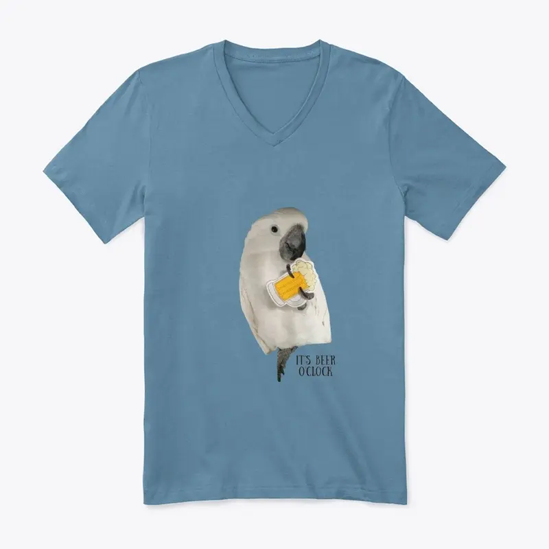 Birbs and Beer v-neck